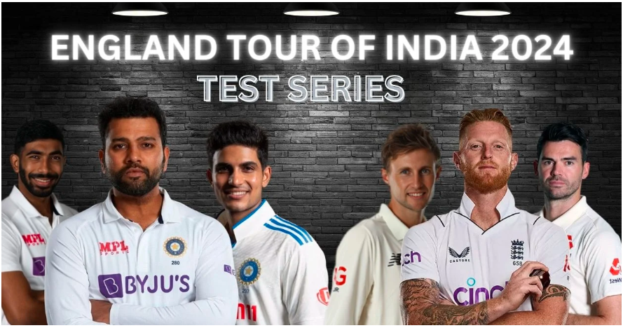 England Tour of India Test Series, 2024