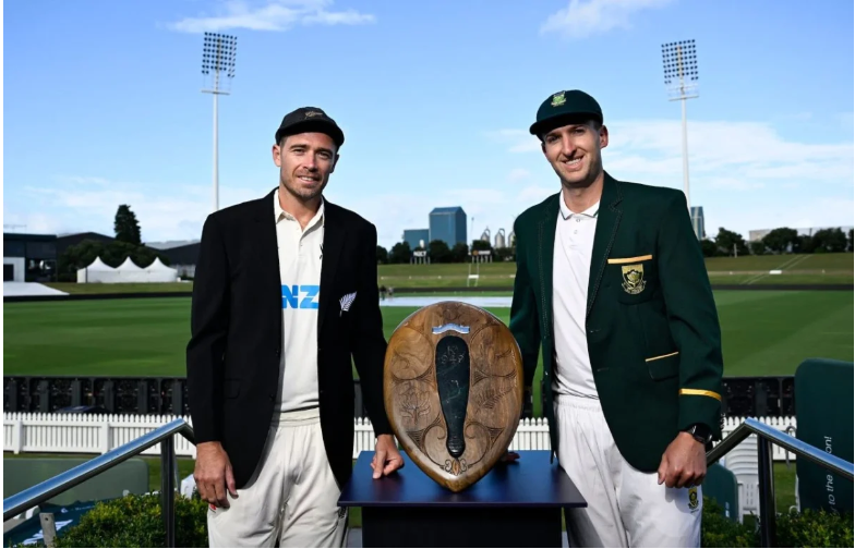 David Bedingham celebrates his century and William O'Rourke takes a five-wicket haul in the South Africa versus New Zealand Test Series, 2024.