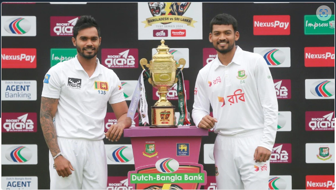 Sri Lanka versus Bangladesh Test Series, 2024 1st Test Day-2 Highlights: Sri Lanka retains lead despite Bangladesh's late resurgence in the match.