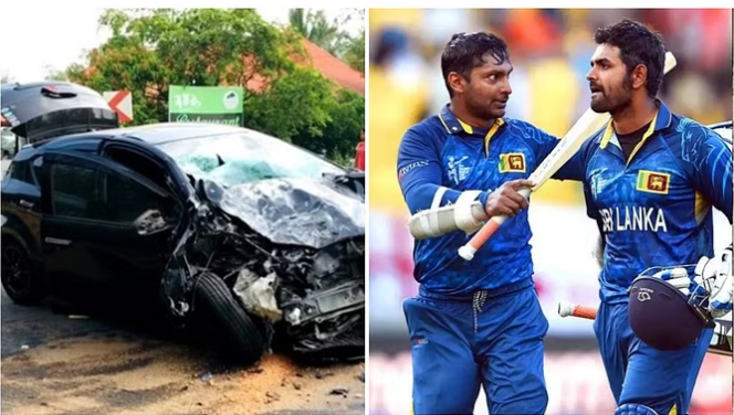 Former Sri Lankan cricketer Lahiru Thirimanne hospitalized due to minor injuries from a car accident.
