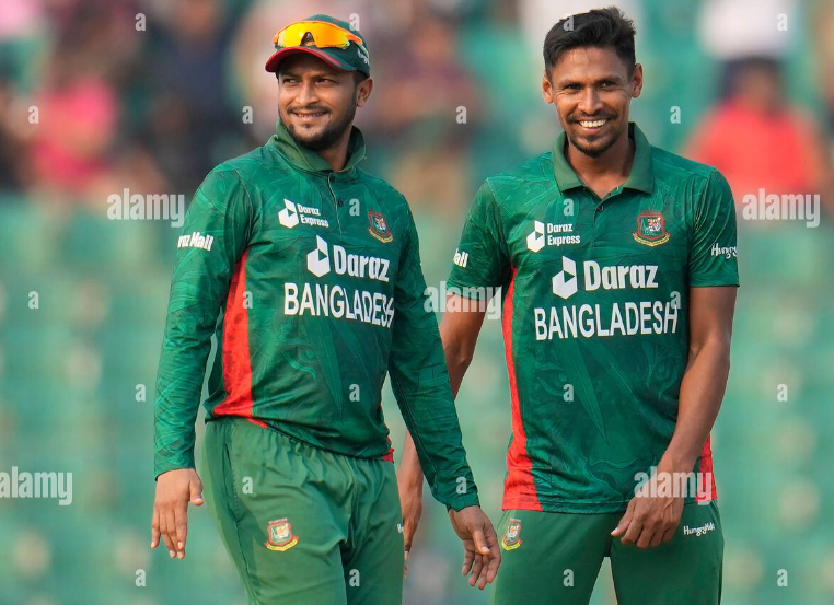 Shakib Al Hasan and Mustafizur Rahman will be absent from the lineup for the first three T20Is against Zimbabwe.
