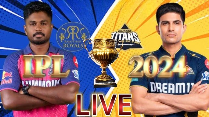 Rashid Khan and Rahul Tewatia celebrate Gujarat Titans' victory against Rajasthan Royals in IPL 2024.