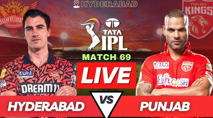 Abhishek Sharma and Heinrich Klaasen celebrate as Sunrisers Hyderabad secures victory against Punjab Kings in the TATA IPL 2024 match.
