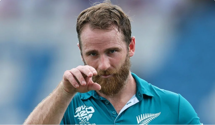 Kane Williamson announcing his decision to decline the New Zealand central contract for the 2024-25 season during a press conference.