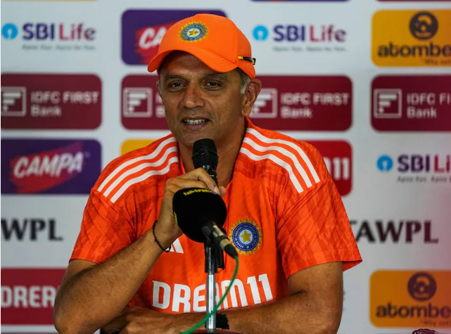 Rahul Dravid announces his final assignment as India's coach at the T20 World Cup.