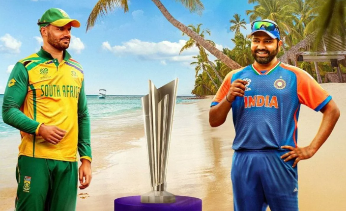 T20 World Cup 2024 Final : Kohli and Hardik as well as Bumrah has helped India to win a final game against South Africa
