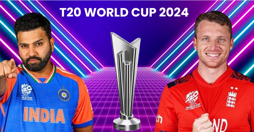 India vs England T20 World Cup 2024 match summary infographic